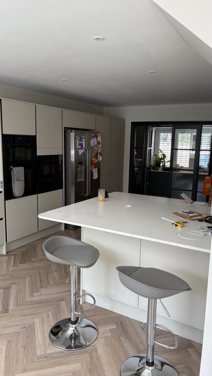 House renovation in process